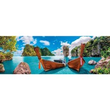 Clementoni - 1000 Parça High Quality Collection Panorama Yetişkin Puzzle - Phuket Bay 39642