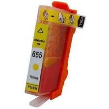 Calligraph HP Uyumlu 655 (14 5ml) Muadil Sarı Inkjet Kartuş
