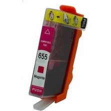 Calligraph HP Uyumlu 655 (14 5ml) Muadil Kırmızı Inkjet Kartuş