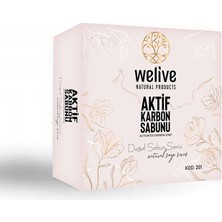 Welive Aktif Karbon Sabunu-Pirinç Sabunu-Çörekotu Sabun 3'Lü Set (3x125gr)