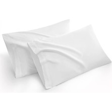 İz Concept Beyaz Bebek Yastık Kılıfı %100 Pamuklu Kapaklı - Premium Quality Baby Pillow Cover