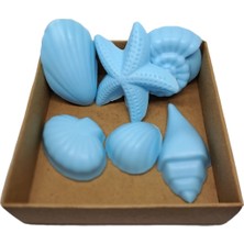 Dolce Deniz Kabukluları Süs Sabunu - Mavi Ort.4cm/6cm