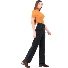 Trn JNS Cep Detaylı Yüksek Bel 90's Wide Leg Jeans 