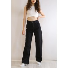 Trn JNS Yüksek Bel 90's Wide Leg Jeans