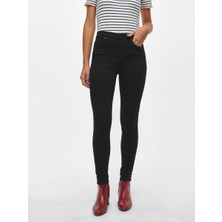 Livik Siyah Extra Skinny Jeans Kot Pantolon (Kapkara)