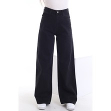 Trn JNS Cep Detaylı Yüksek Bel 90's Wide Leg Jeans 