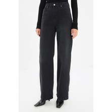 Trn JNS Cep Detaylı Yüksek Bel 90's Wide Leg Jeans 
