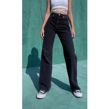 Trn JNS Yüksek Bel 90's Wide Leg Jeans