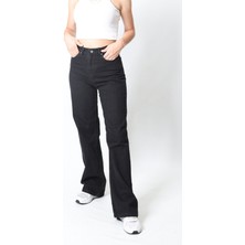 Livik Süper Yüksek Bel 90's Bol Paça Palazzo Jeans 