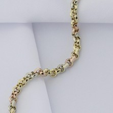 İryum 14 Ayar Altın Bileklik