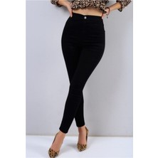 Ramrod Siyah Skinny Jeans Kot Pantolon (Dar Kalıp)