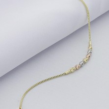 İryum 14 Ayar Dorikalı Altın Bileklik