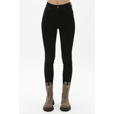 Livik Renk Vermez Kot Pantolon Ince Gösteren Likralı Skinny Jean (Toparlayıcı)