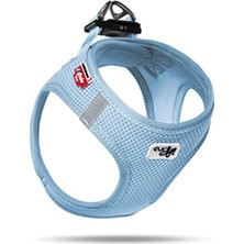 Curli Vest Göğüs Tasması Air-Mesh Açık Mavi 3xs [enerji Sınıfı A]