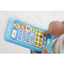 Fisher-Price Eğlen & Öğren İnteraktif Akıllı Telefon (Türkçe); Emojili; Sesli Mesaj Kaydeder; Hava Durumunu Sunar FPR25