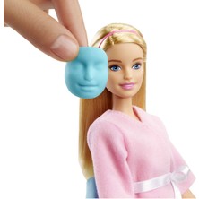 Barbie'nin Yüz Bakımı Oyun Seti, Aksesurlar, Sevimli Köpekçik İle Birlikte GJR84