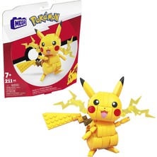 MEGA Construx™ Pokémon - 6 Yaş Ve Üzeri İçin İdeal Yapı Oyuncakları, 211 Parça, 10 cm - Pikachu GMD31