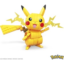 Mega Construx Pokémon - 6 Yaş Ve Üzeri İçin İdeal Yapı Oyuncakları, 211 Parça, 10 cm - Pikachu GMD31