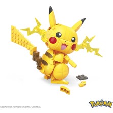 MEGA Construx™ Pokémon - 6 Yaş Ve Üzeri İçin İdeal Yapı Oyuncakları, 211 Parça, 10 cm - Pikachu GMD31