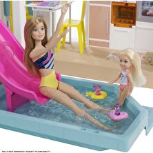 Barbie'nin Rüya Evi (115 Cm), 75'ten Fazla Aksesuarı Bulunan, 3 Katlı Oyuncak Bebek Evi 3-7 Yaş Arası GRG93