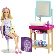 Barbie Işıltı Dolu Spa Günü Oyun Seti HCM82