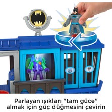 Fisher-Price  Imaginext Dc Super Friends Yeni Gotham City Hapishanesi, Batman Ve Joker Figürlü Hapishane Oyun Seti, 3-8 Yaş Hhp81