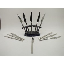 Tercan Lüks Okyanus 12'li Pasta Bıçak Paslanmaz Çelik