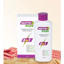 Softto Plus Saç Dökülmesini  5 In 1 Bitkisel Şampuan 360 Ml