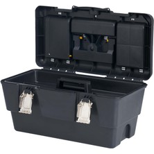 Port-Bag 19" Eko Kilit Siyah Kapak Takım Çantası
