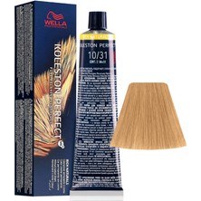 Wella Koleston Perfect Me+ 10/31 Çok Açık Küllü Altın Saç Boyası 60ML