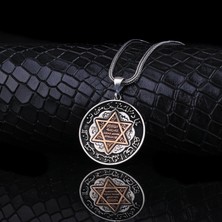 Tesbih Sepetim 925 Ayar Gümüş Mührü Süleyman Model Kolye