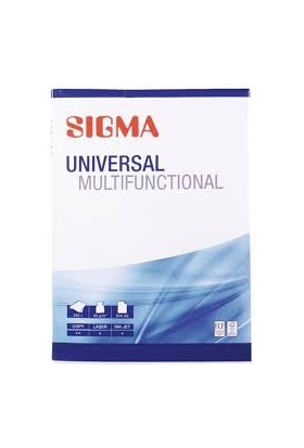 Sigma A4 Fotokopi Kağıdı 80 gr 2500 Adet 5'li Paket