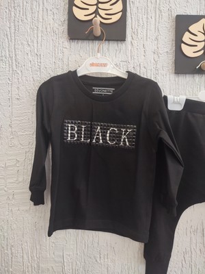 Divonette Black Aksesuarlı Hırkalı Takım