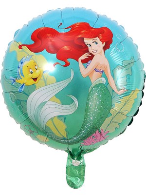 BP Tattoo Deniz Kızı Ariel Folyo Balon 45 cm