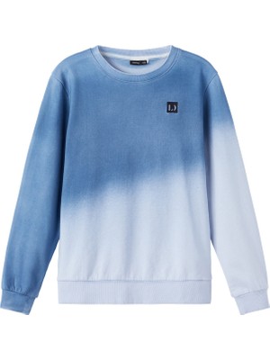 Lmtd Sweatshirt, 9-10 Yaş, Mavi