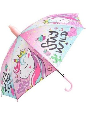 Frocx Unicorn Lisanslı Çocuk Şemsiyesi