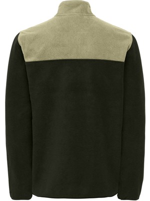 Only & Sons Bisiklet Yaka Koyu Gri Erkek Sweatshirt 22022625_ONSNIKOLAI Reg Hıgh Neck 1