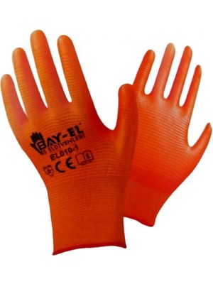 Komodo Bay-El Zebra Iş  Eldiveni Turuncu Turuncu