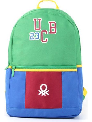 United Colors Of Benetton Ilkokul Çantası Tek Bölmeli Geniş Tasarım 45x30x13 cm Çocuklar İçin