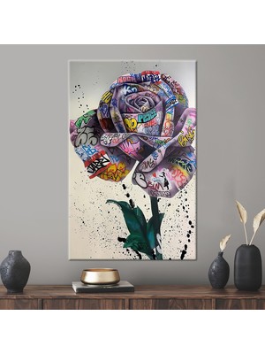 Kayra Export 1 Parça Kanvas Tablo Sokak Kanvas Sanatı Graffiti Hediye Kanvas Resim Kanvas Poster