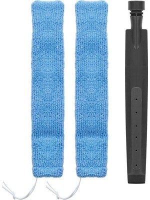 Polti Vaporetto Style SV660/SV650/SV620/SV610 Modellerine Uyumlu Dar Alanları Temizlemek Için 2 Kapaklı Düz Mızrak Aksesuar Seti