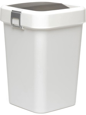 Motek COB-410 Comfort Dustbin 8 Litre Çöp Kovası Beyaz