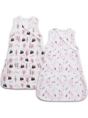 2'li Uyku Tulumu Seti - Unicorn - Pembe - 50 cm