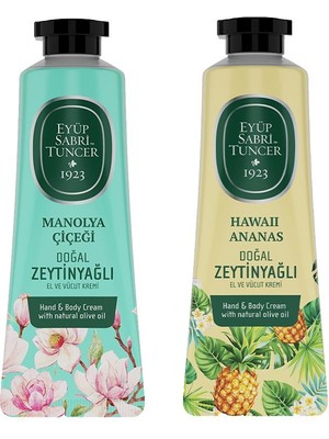 Eyüp Sabri Tuncer El ve Vücut Kremi Manolya Çiçeği ve Havaii Ananas 50 ml