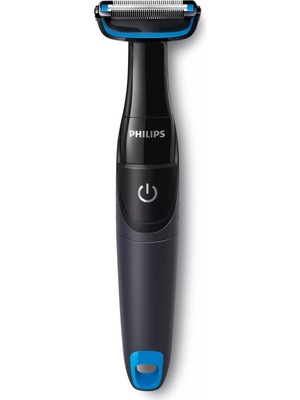 Philips Bodygroom 1000 Erkek Vücut Tıraş Makinesi  BG1024/15 Kuru Kullanım ve Hassas Tıraş Başlığı ile Gri