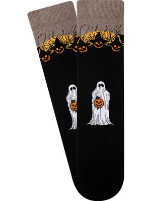 Bross Hayalet Halloween Unisex Çorap