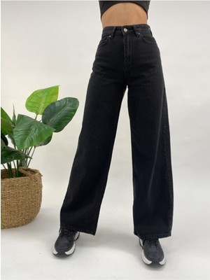 Trn JNS Yüksek Bel 90's Wide Leg Jeans