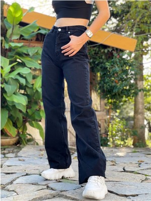 Trn JNS Yüksek Bel 90's Wide Leg Jeans