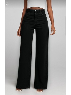 Trn JNS Yüksek Bel 90's Wide Leg Jeans