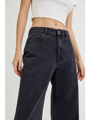 Trn JNS Yüksek Bel 90's Wide Leg Jeans